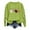 Green, variant on Christmas Chicken Graphic Sweatshirts For Women Crew Neck Pullover Cute Xmas Long Sleeve Crewneck Sweatshirt Pullover Tops