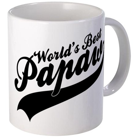 CafePress - World's Best Papaw - Unique Coffee Mug, Coffee Cup