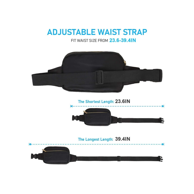 Gustave Fanny Pack for Women Men Fashion Waterproof Belt Bag