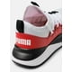 thumbnail image 2 of PU & MA Pacer Future Web Sneakers Mens size 11.5 White Red Black, 2 of 6
