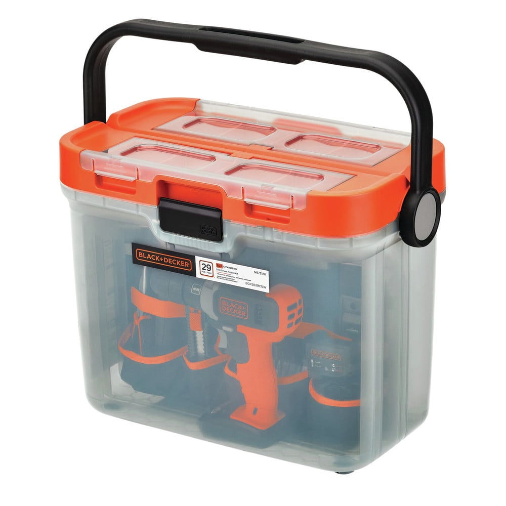 BLACK+DECKER 20V MAX Cordless Drill, 1.5Ah, 28 Piece, Battery and Charger Included