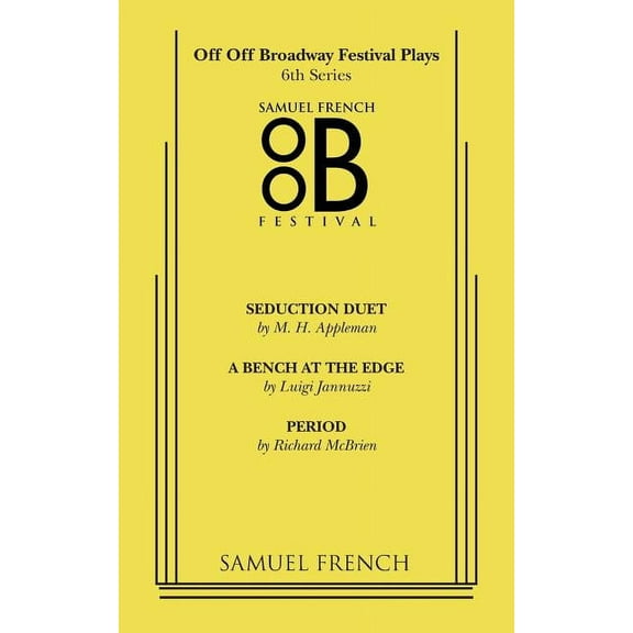 Off Off Broadway Festival Plays - 6th Series, (Paperback)