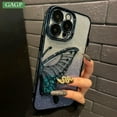 thumbnail image 2 of Funda Quicksand Butterfly para iPhone 16 15 Pro Max, lujosa funda suave con baño de purpurina brillante para niña para iPhone 11 12 13 14 Pro Max, 2 of 5