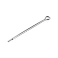 thumbnail image 2 of Uxcell 2_5mm X 25mm Zinc-Plating Steel Spring Cotter Clip Pin R Shape Hardware Fastener Clip Key 50 Pcs 2 of 10