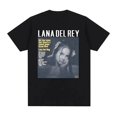 thumbnail image 1 of Lana Del Rey Short Sleeve Pattern T-Shirt Fashion Breathable Cotton T-Shirt--Youyoupin, 1 of 4