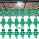 thumbnail image 3 of 50 boquillas atomizadoras de agua para micro césped, para riego 180 grados verde, 3 of 9