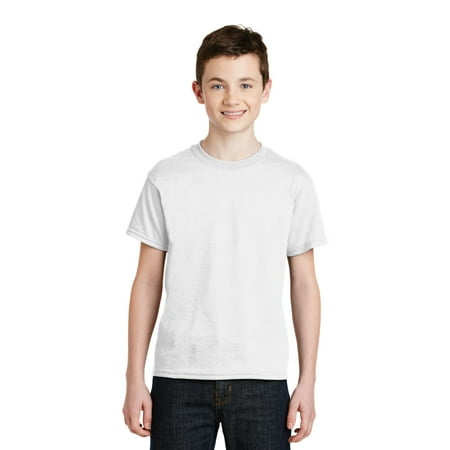 - Gildan Youth DryBlend 50 Cotton/50 Poly T-Shirt