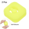 thumbnail image 3 of Uxcell Tennis Vibration Dampener, 2 Pack Square Shock Absorber Yellow, 3 of 6