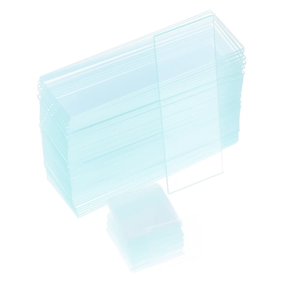 LITINKIMI Microscope Slides And Covers Transparent 300Pcs 11.8X3.9X0.4In