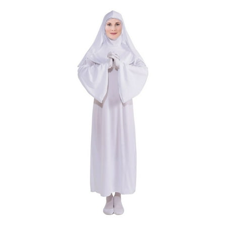 White Nun Womens Costume