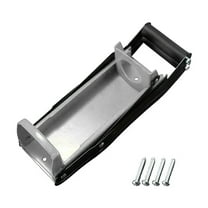 16oz Aluminum Can Crusher for Recycling - Wall Mounted Heavy Duty Can Smasher with Bottle Opener - Crushes 12oz & 16oz Cans Easily - Space Saving Design