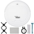 thumbnail image 2 of aspirador recargable, bajo ruido, 75 tiempo de tiempo de tiempo de de funcionamiento, limpieza automática, 1200mAh, arranque botón para , alfombra de blanco Macarena Aspirador de piso, 2 of 8