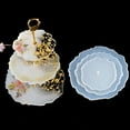 thumbnail image 3 of Three layer resin tray mold,Irregular Fruit Dish Coaster DIY Epoxy Silicone Casting Mold Holder Stand silica gel Cupcake bracket mold kit, with handle accessories, used for making dessert, 3 of 8