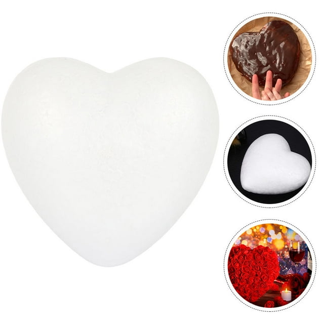 OULII spherical cake model Foams Cake Model White 1Set for Birthdays