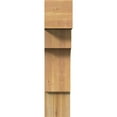 thumbnail image 2 of Ekena Millwork 6"W x 18"D x 26"H Westlake Block Rough Sawn Bracket, Western Red Cedar, 2 of 25