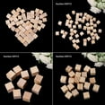 thumbnail image 2 of YIEMEEN 10/25/25mm Wooden Square Blocks Mini Cubes Embellishment for Woodwork Craft DIY, 2 of 10