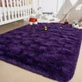 thumbnail image 5 of Noahas Soft Fluffy Area Rug for Living Room Bedroom Shaggy Accent Carpets for Kids Girls Rooms,8'x10',Grape Purple, 5 of 8