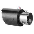 thumbnail image 3 of Tubo de escape, silenciador de garganta trasera, embellecedor de punta LED, entrada de repuesto para coche, salida de 63mm, luz roja de 90mm, 3 of 8