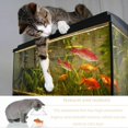 thumbnail image 3 of 3pcs Artificial Floating Goldfish Plastic Fish Small Fake Red Floating Artificial Goldfish Ornament Real Natural for Aquarium Decoration (Red), 3 of 5