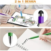 Antier Stylus Pens for Touch Screens, 10 Pack Stylus with Built-In Ballpoint Pen for iPad iPhone Tablets Samsung Galaxy All Universal Touch Screen Devices