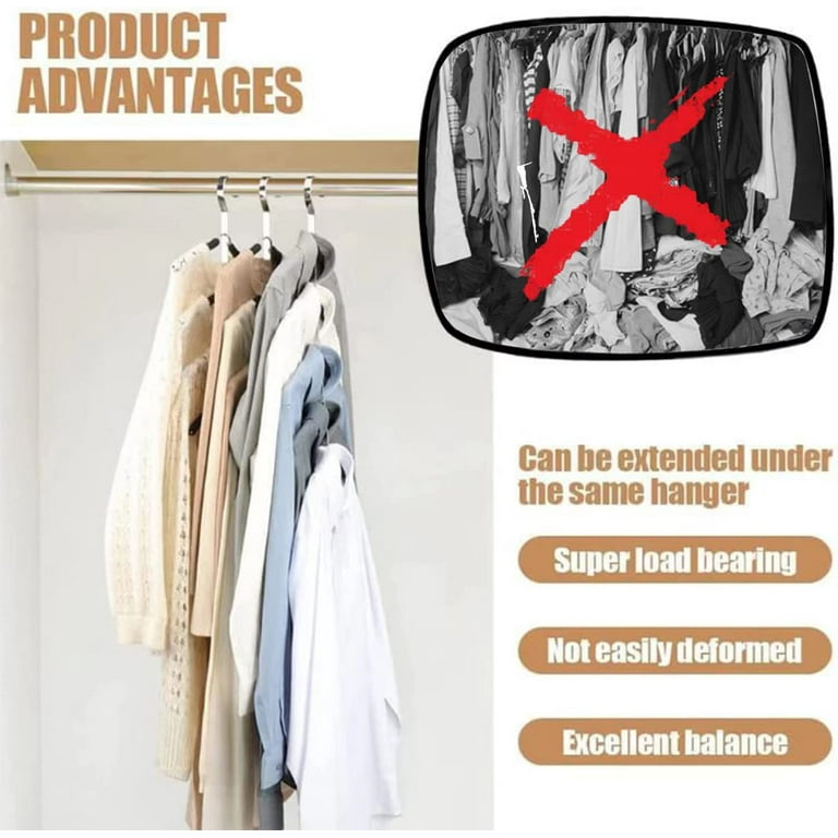 Clothes hanger connector hooks hotsell