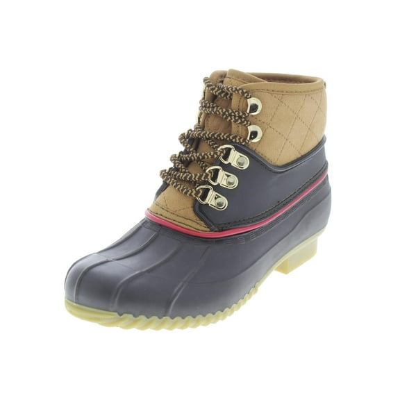 Tommy Hilfiger Womens Rainah Ankle Lace Up Rain Boots