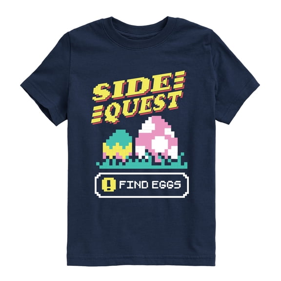 Instant Message - Egg Side Quest Short Sleeve Graphic T-Shirt