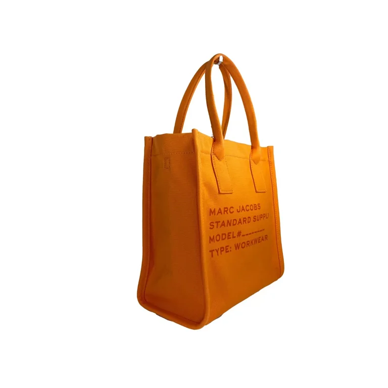 vaultroom LOGO CANVAS TOTE BAG / ORANGE - バッグ