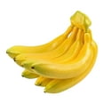 Artificial Lifelike Simulation Yellow Bananas Fake Fruit Banana House