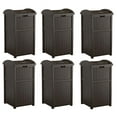 thumbnail image 1 of Suncast Cache-Poubelle Extérieur pour Patio 33 Gal Poubelle Déchets Bac à Ordures (Lot de 6), 1 of 12