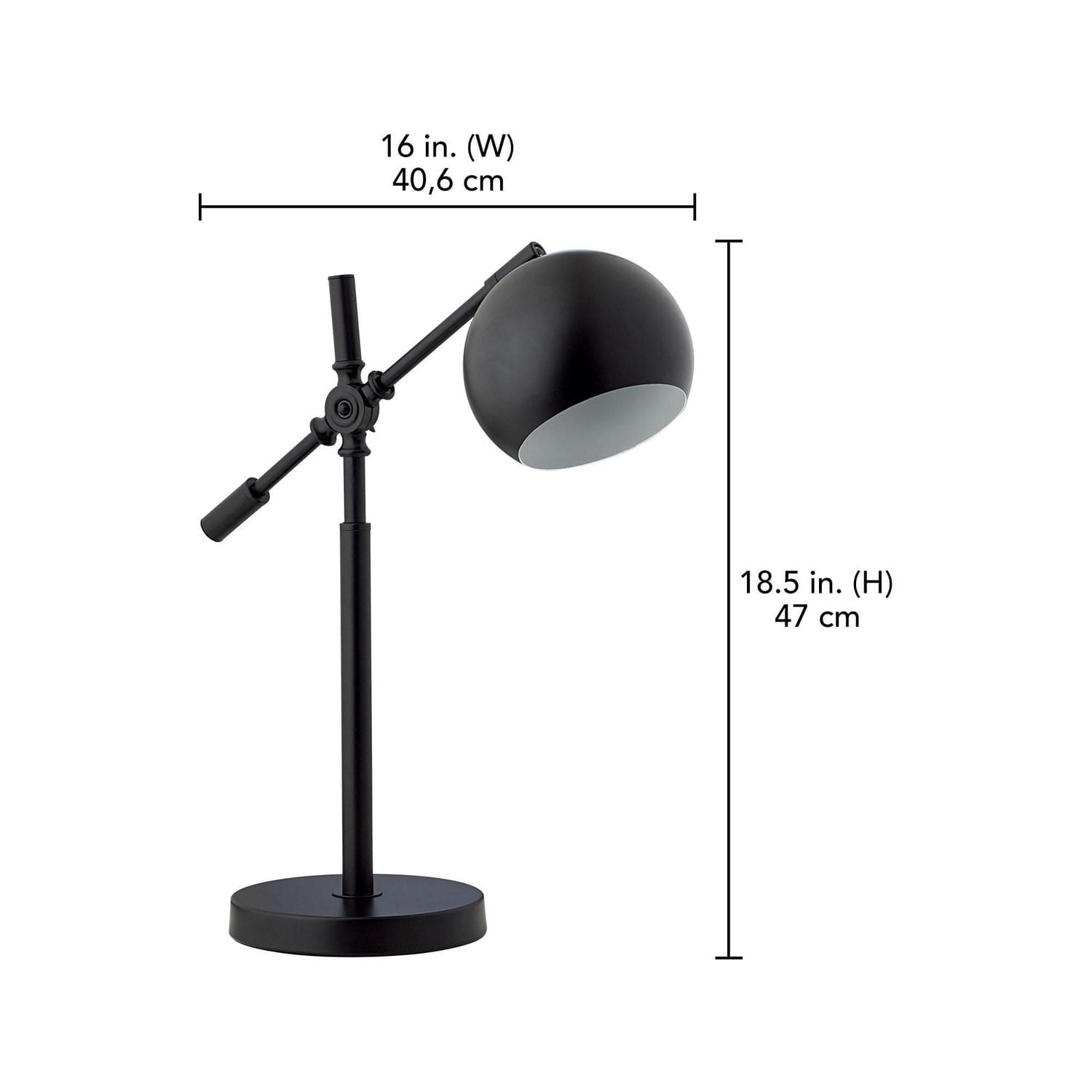 Lampe de table HOMETRENDS Hauteur : 47 cm