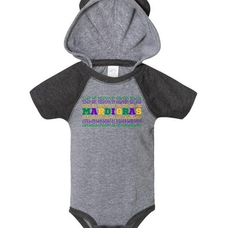 

Inktastic Mardi Gras Mirror Words Gift Baby Boy or Baby Girl Bodysuit