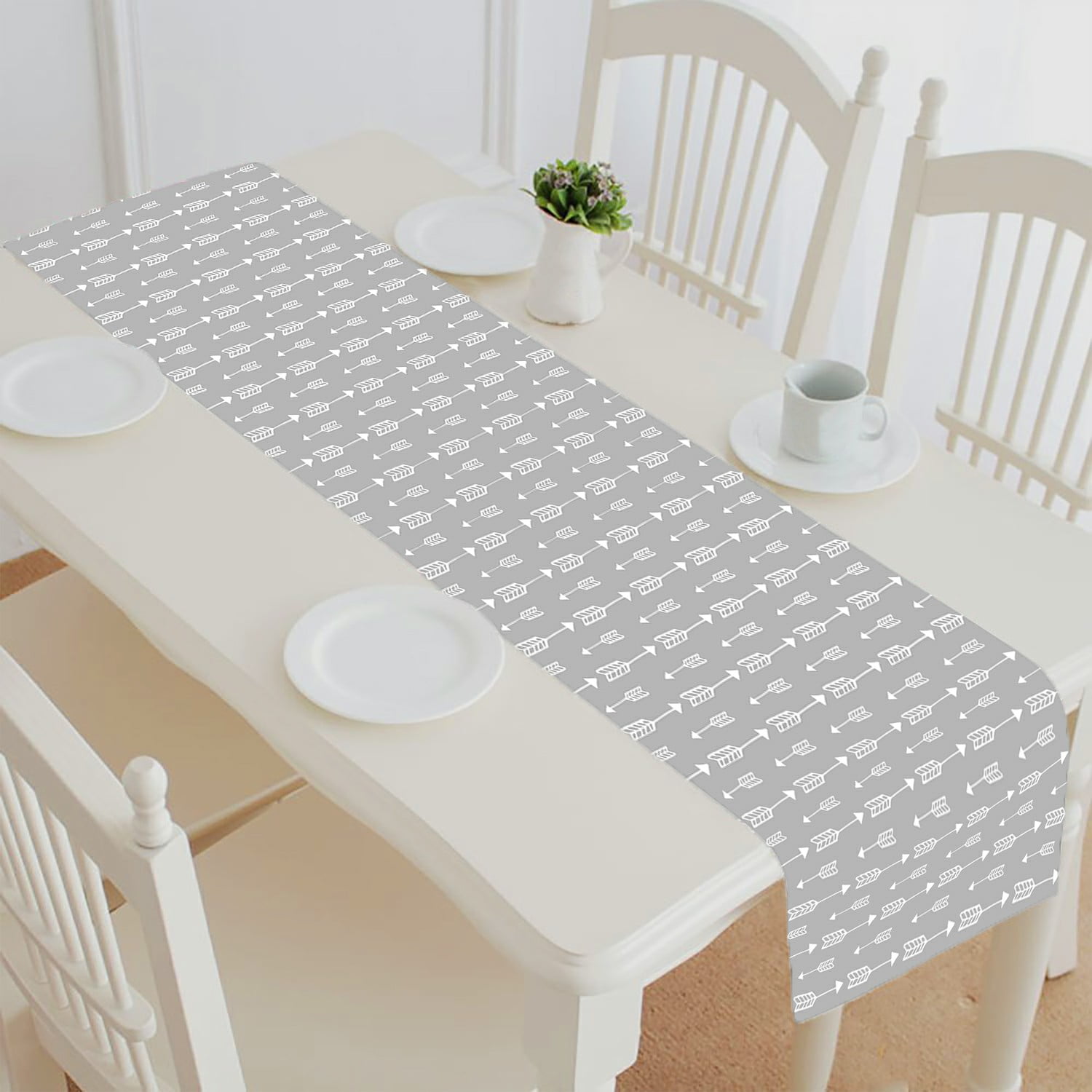 Abphqto Arrow Table Runner Placemat Tablecloth For Home Decor 16x72 Inch Walmartcom Walmartcom
