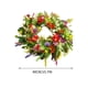 thumbnail image 3 of Flower Wreath Spring And Summer Flower Wreath Front Door Simulation Dried Flower Wreath Buttercup Green Plant Eternal Flower, 3 of 6