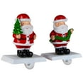 thumbnail image 4 of Northlight Santa Claus Christmas Stocking Holders - 4.75" - Set of 2, 4 of 6