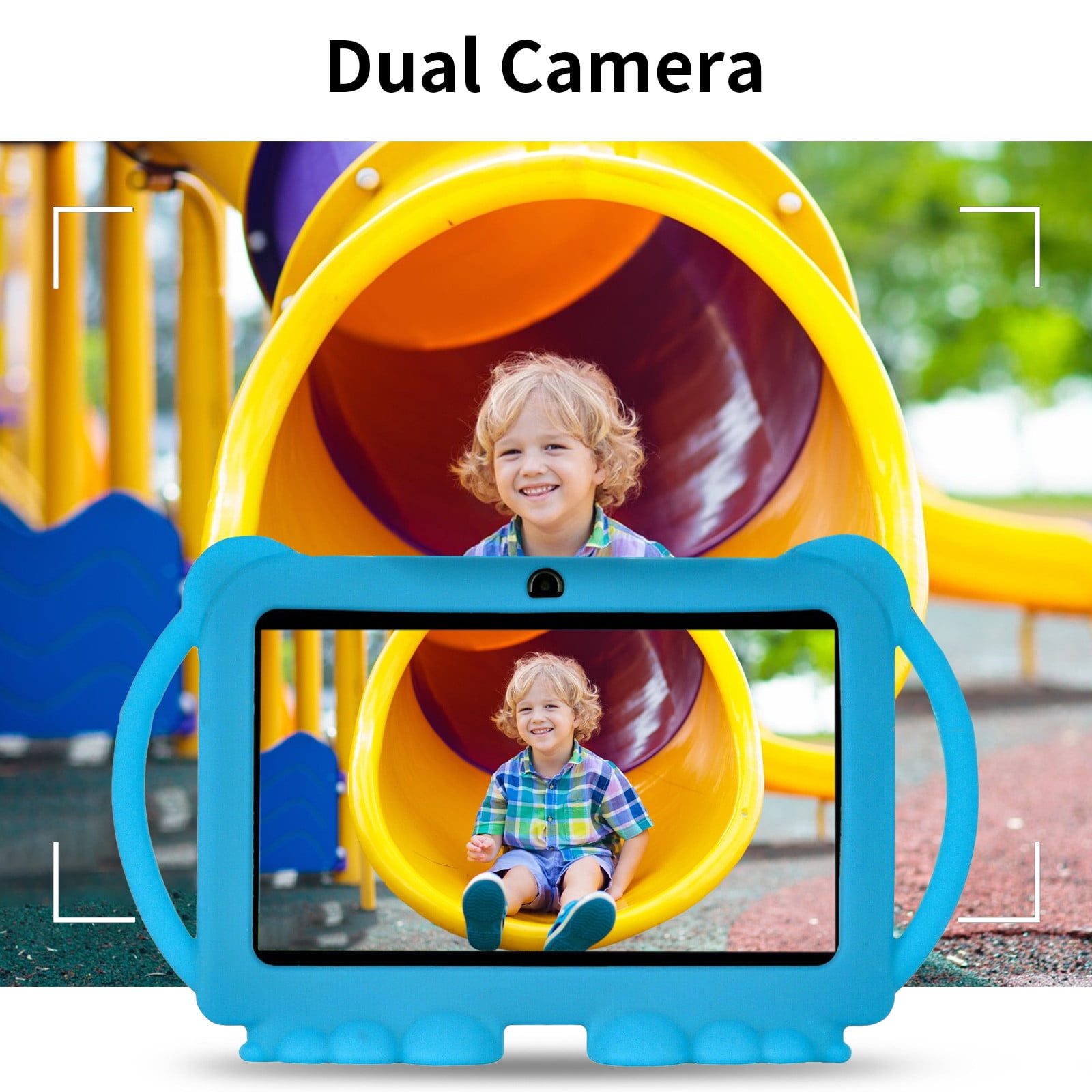 Upgraded 7-inch Children's WiFi Tablet Computer Android Tablets 2+16G Children's Early Education Learning Machine Parent-child Gift Machine Christmas Gift