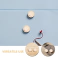 thumbnail image 2 of MRLESS 100pcs Wood Beads Unfinished Wooden Spacer Beads 10mm Round Ball Wood Loose Beads For Diy Craft Jewelry Bracelet Necklace Making, 2 of 8
