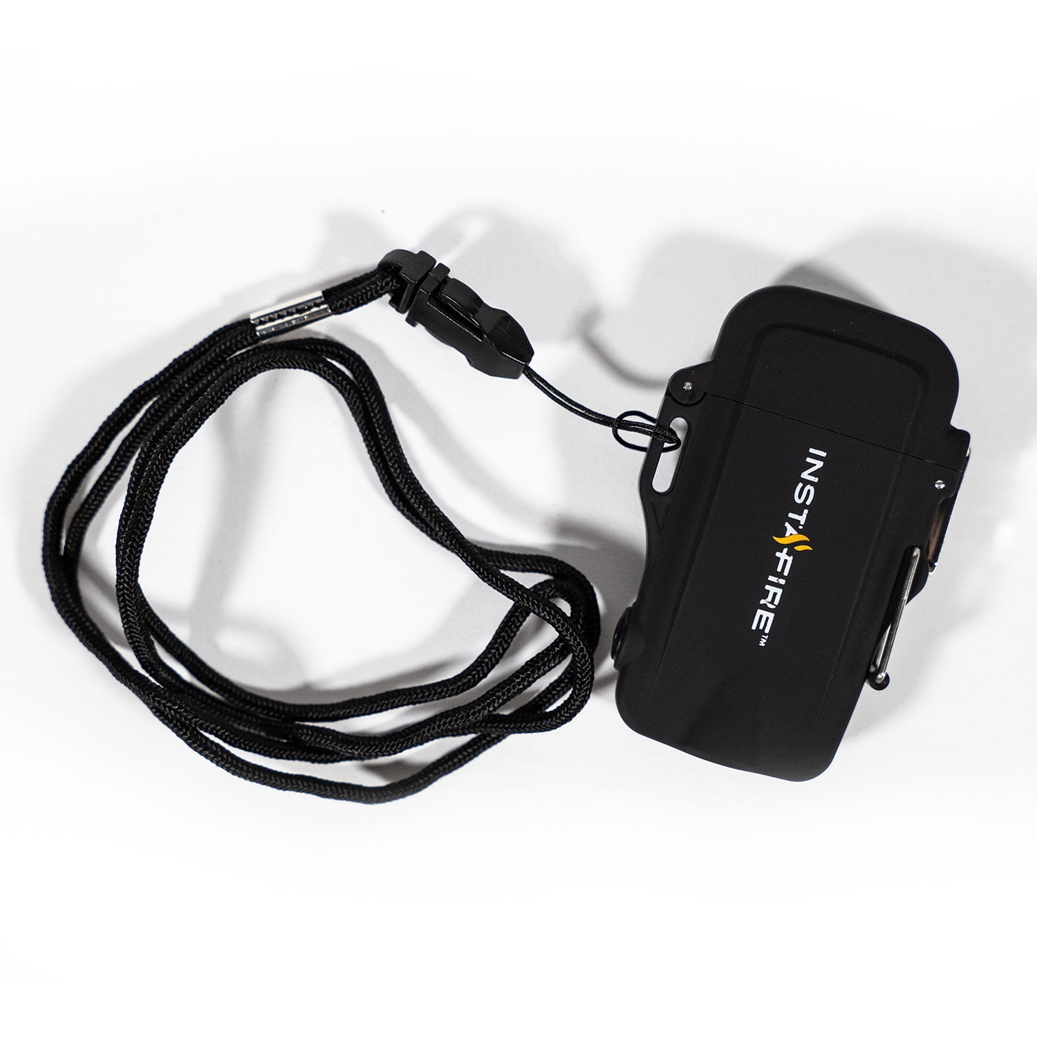 InstaFire Cross-Fire Mini Pocket Plasma Lighter with Flashlight