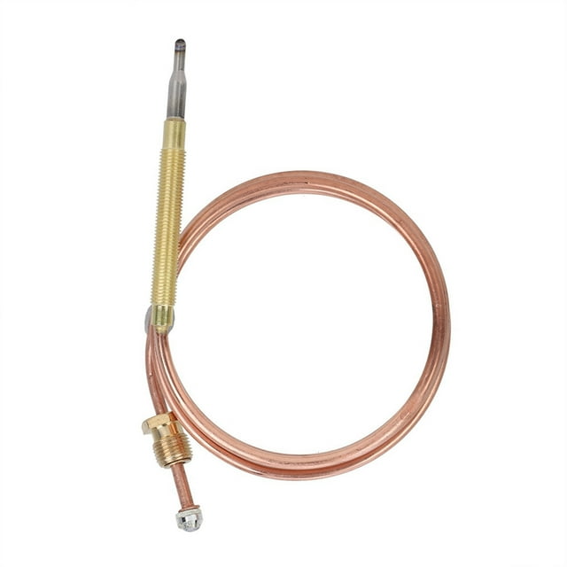 Kit De Termopar De Gas M6X0.75, 900 Mm De Largo Con Cinco Tuercas Para La Detección Y Medición De La Temperatura, Adecuado Para Estufas De Gas