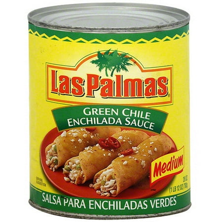 Las Palmas Green Chile Enchilada Sauce, 28 oz (Pack of