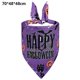 thumbnail image 2 of Paquete de 2 pañuelos triangulares para Halloween para perros, bufandas para perros, disfraces para mascotas para fiestas de Halloween, 2 of 5
