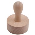 thumbnail image 1 of Herramienta de prensa de tarta de madera huevo de madera empuje de tarta de diy masa para hornear tampo tampo tampo de madera molde de madera, tamperio de tarta de madera XianweiShao 8390615120494, 1 of 5