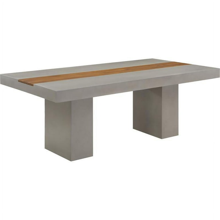 Meridian Furniture Rio Outdoor Cement Coffee Table Meridian Furniture Rio Outdoor Cement Coffee Table