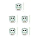 thumbnail image 2 of Luz Nocturna Recargable para Niños Apagado Automático Regulable Seguridad Materiales Seguros y Suaves Panda Verde Bearachild Type2 NO2, 2 of 6