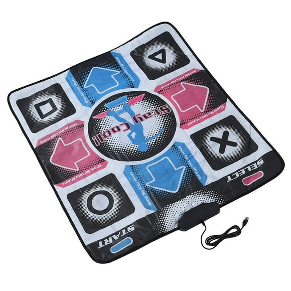 Cergrey dance mat,Non-Slip Durable Wear-resistant Dancing Step Dance Mat Pad Dancer Blanket t with USB for PC,Dance pad