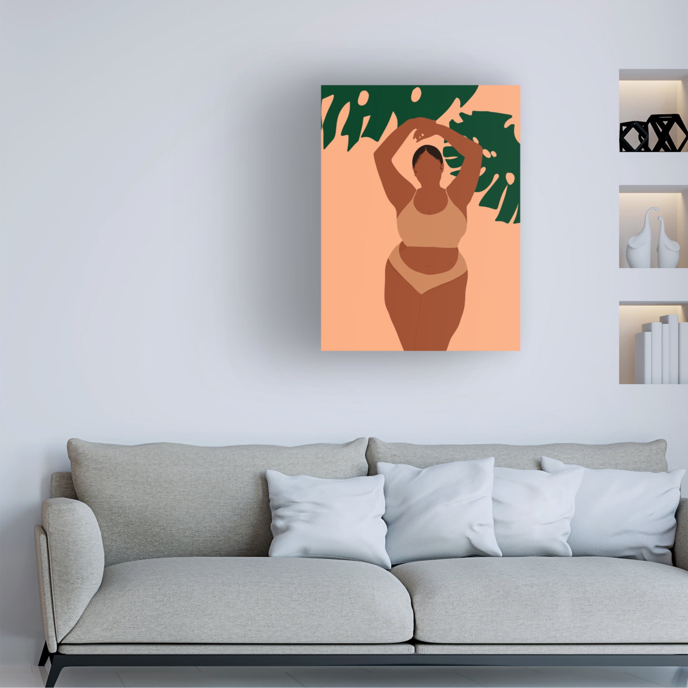 Trademark Fine Art Carelle N'guessan Freeing Canvas Wall Art