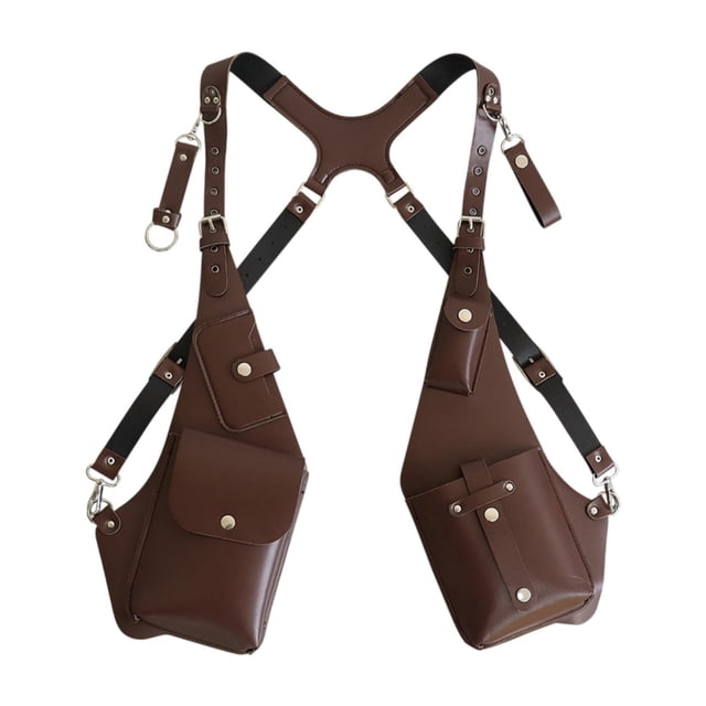 Bolsa de arnés de hombro steampunk Hombres casuales Mujeres para de cosplay de escenario pesca