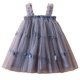 thumbnail image 5 of Vestido de hadas para niñas, de verano, con lentejuelas y estrellas, de malla, a la moda, para fiestas de cumpleaños y Navidad, ropa para niños de 2 a 10 años, 5 of 5