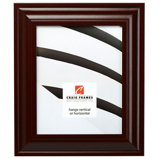 Craig Frames Upscale Picture Frame, 11 x 17 Inch, Dark Mahogany
