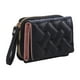 thumbnail image 4 of Cartera pequeña y compacta para mujer, tarjetero, moderna y portátil, de piel sintética. Negro, 4 of 9